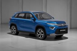Toyota Urban Cruiser Hyryder Color Speedy Blue